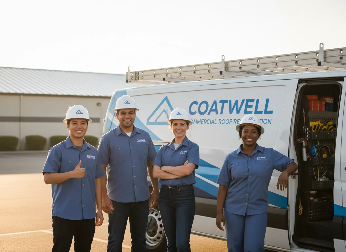 Commercial roof coating company in University Park, IA